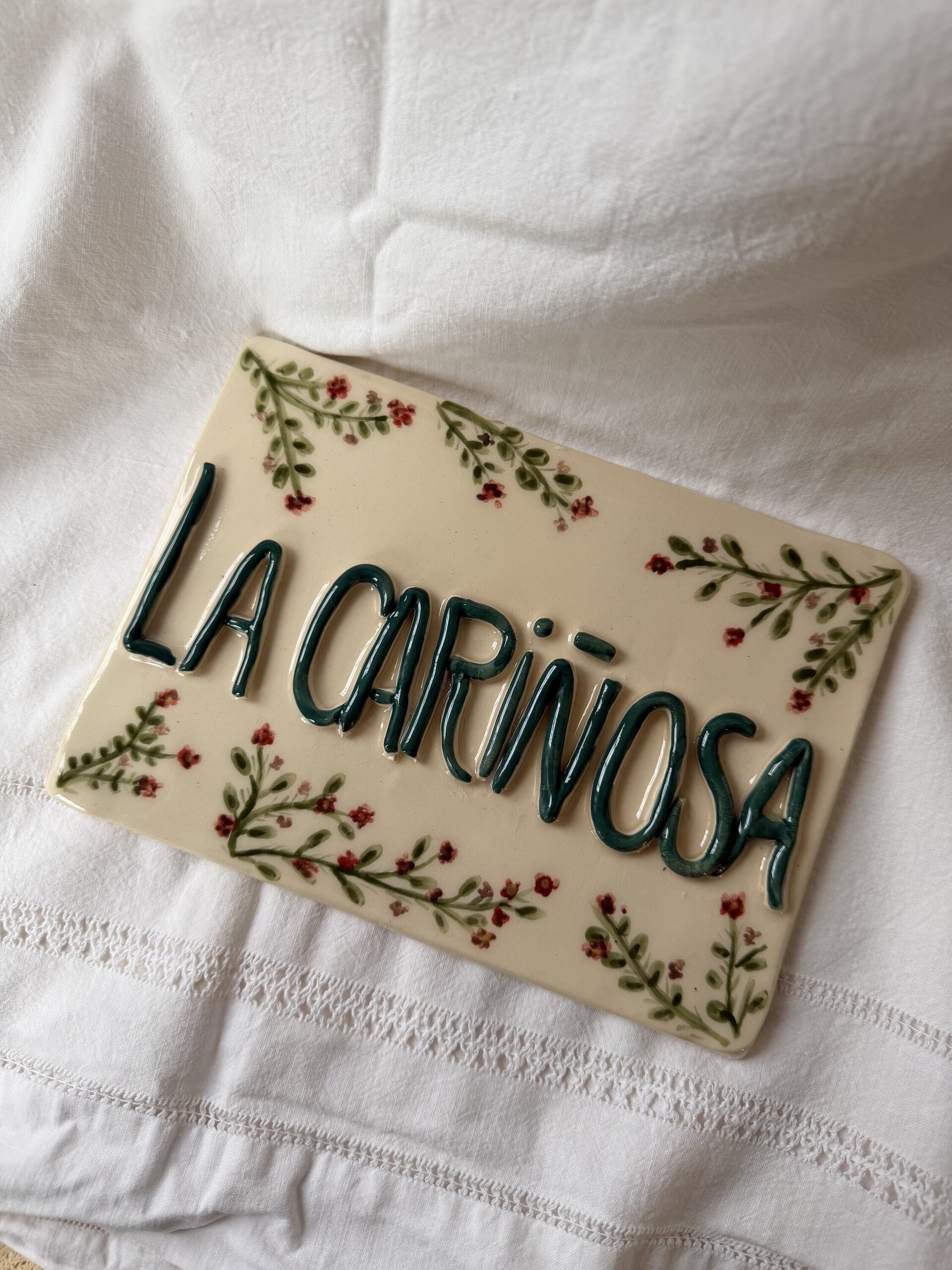 Placa personalizable - 3